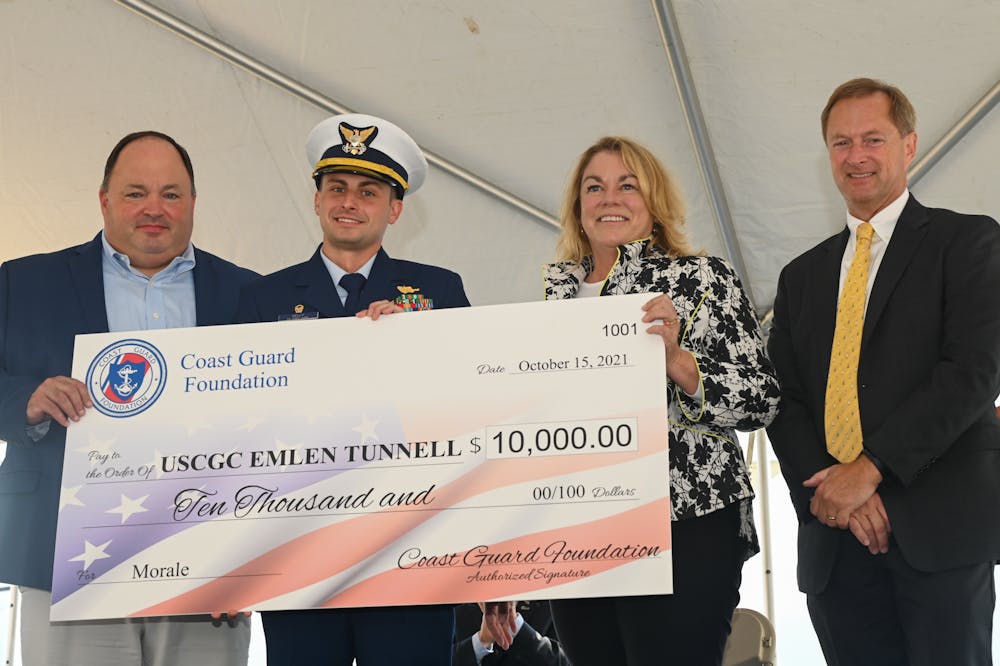 US Coast Guard honors Delaware County legend, former NFL player Emlen  Tunnell - 6abc Philadelphia